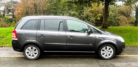 VAUXHALL ZAFIRA 1.6 (7 SEATS)